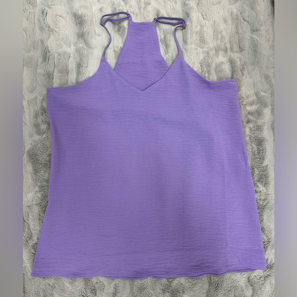 NWOT Zenana purple top